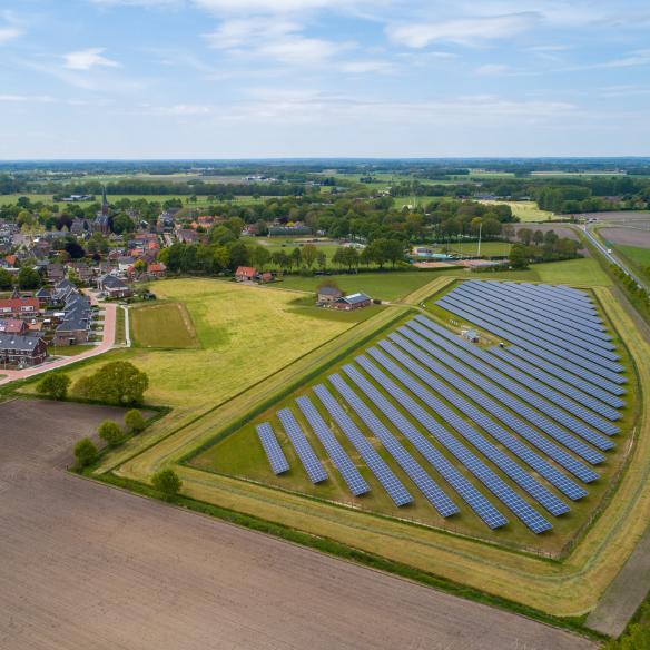 foto Raalte Zonnepark Heeten